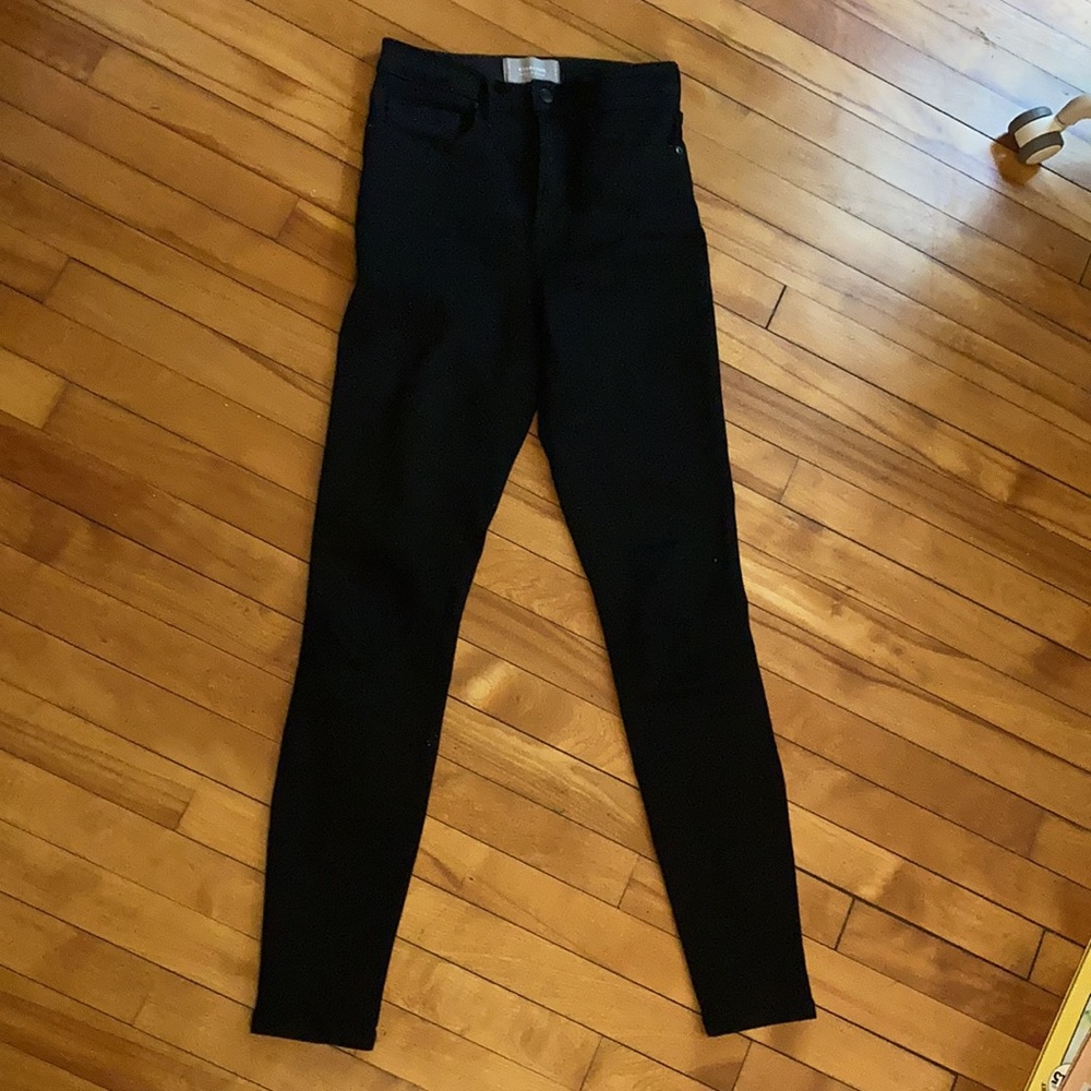 Everlane High Rise Skinny Black Tall Jean